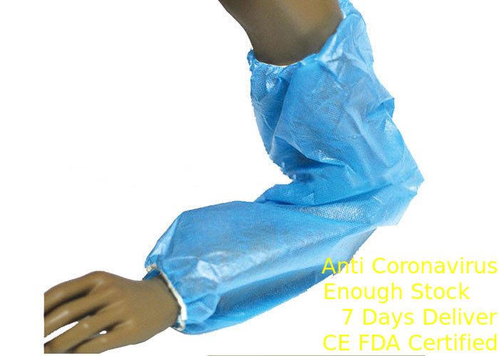 박판으로 만들어진 처분할 수 있는 팔 소매, 손 - 제작한 방수 팔 소매 덮개 고무줄은 칩니다 협력 업체