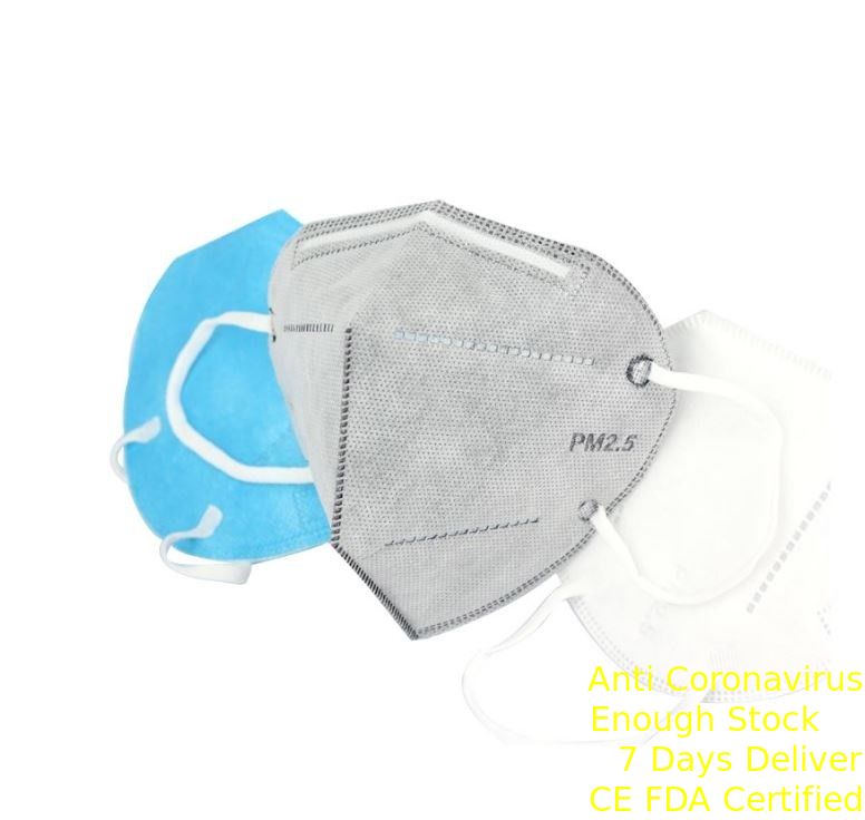 3D 인공호흡기 보호 입 가면 FFP2 편평한 방진 가면 수직 겹 협력 업체